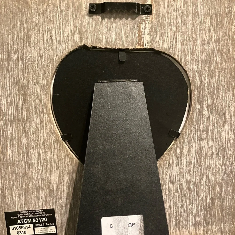 Heart-Shaped Rustic Brown Photo Frame - Picture 5 of 5